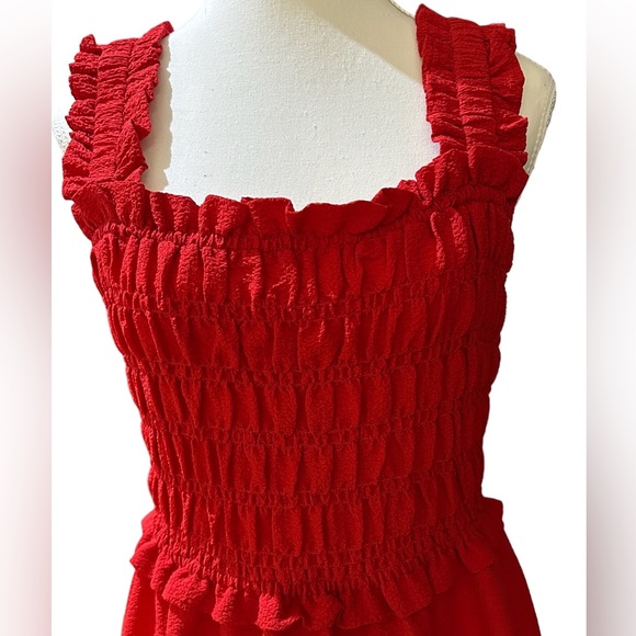 Dotti Bridgerton Shondaland Red Dress (Netflix) Limited Edition Dress Size 16 - Picture 3 of 5